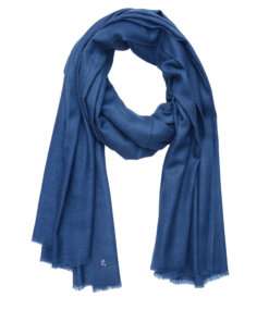 Kiara Pashmina Shawl - Steel Blue