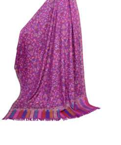 Nadyne Pashmina Shawl - Magenta