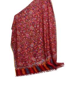 Nadyne Pashmina Shawl - Maroon